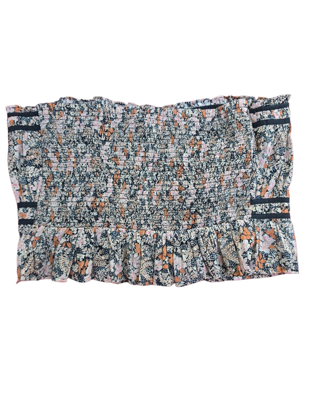 American Eagle Outfitters Floral Smocked Tube Top NwT Size XXL - Picture 2 of 3